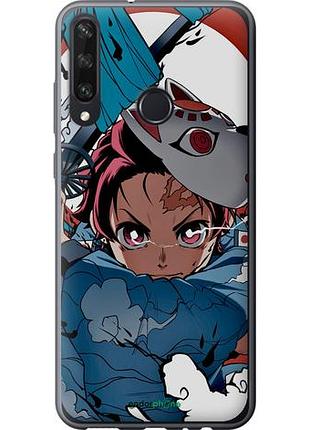 Чехол на huawei y6p танджиро камадо "5574u-1952-10746"