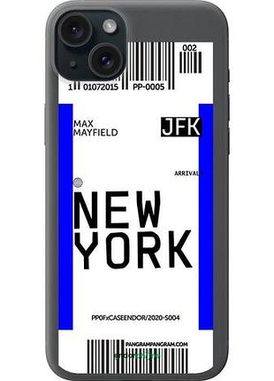 Чехол на iphone 15 plus new york "4861u-3097-10746"