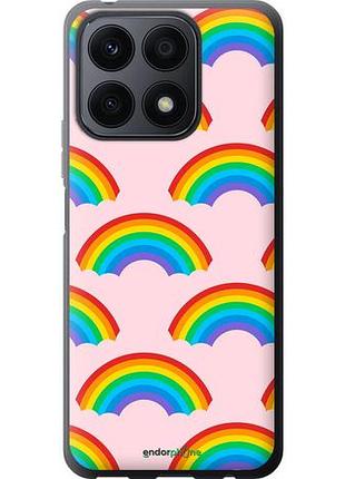 Чехол на huawei honor x8a rainbows "4478u-2963-10746"