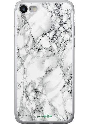 Чехол на iphone 7 мрамор белый "4480u-336-10746"