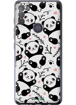 Чехол на motorola g50 панды "4318u-2354-10746"