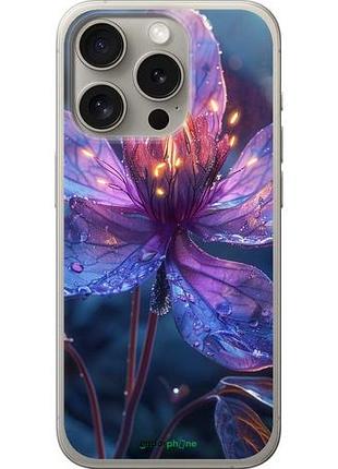Чохол на iphone 15 pro магічна квітка "6038u-3096-10746"