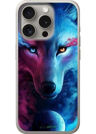 Чехол на iphone 15 pro арт-волк "3999u-3096-10746"
