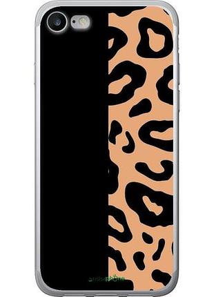 Чехол на iphone 7 пятна леопарда "4269u-336-10746"