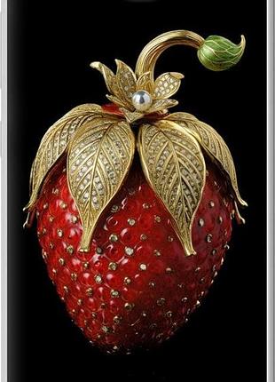 Чехол на huawei honor 3c клубника v3 "5638u-307-10746"