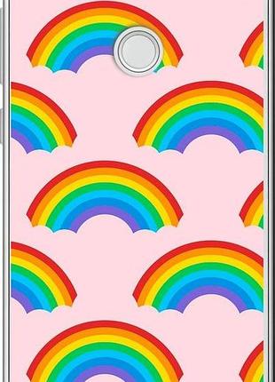 Чехол на huawei p8 lite (2017) rainbows "4478u-777-10746"