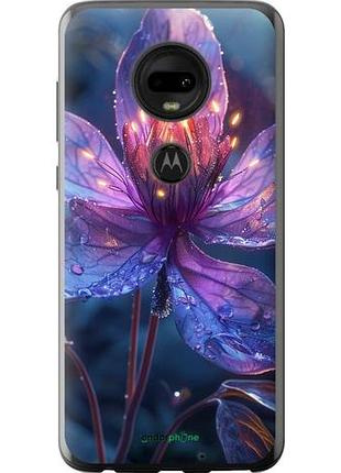Чохол на motorola moto g7 магічна квітка "6038u-1614-10746"