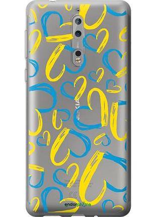 Чехол на nokia 8 сердца ua "5292u-1115-10746"