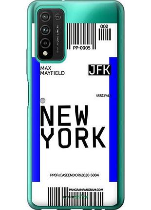Чехол на huawei honor 10x lite new york "4861u-2198-10746"