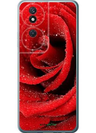 Чехол на huawei honor play 50 plus красная роза "529u-3399-10746"
