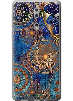 Чехол на nokia 8 золотой узор "678u-1115-10746"