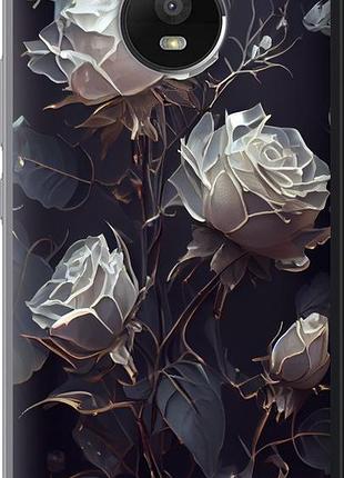 Чохол на motorola moto e4 plus троянди 2 "5550u-1000-10746"