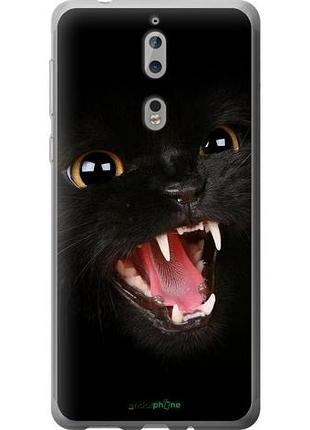 Чохол на nokia 8 чорна кішка "932u-1115-10746"