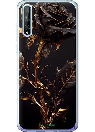 Чехол на huawei p smart s роза 3 "5552u-1813-10746"