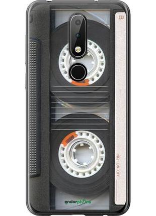 Чехол на nokia 6.1 plus кассета "876u-1539-10746"