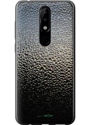 Чехол на nokia 5.1 plus мокрое стекло "245u-1543-10746"