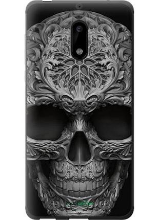 Чехол на nokia 6 skull-ornament "4101u-898-10746"