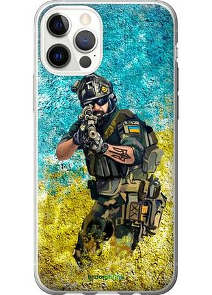 Чехол на iphone 12 воин зсу "5311u-2053-10746"