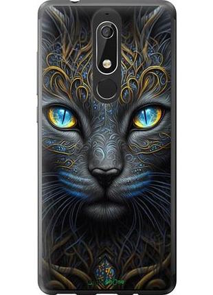 Чехол на nokia 5.1 кошка "5548u-1529-10746"