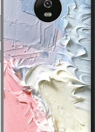 Чехол на motorola moto g5 пастель v1 "3981u-832-10746"