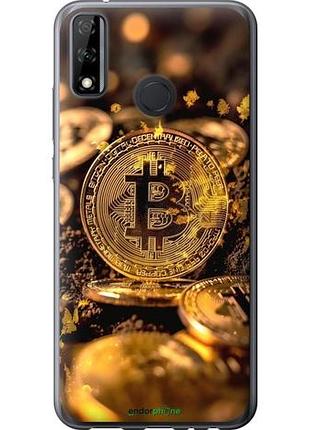 Чохол на huawei p smart 2020 золота лихоманка біткойна "6089u-2060-10746"