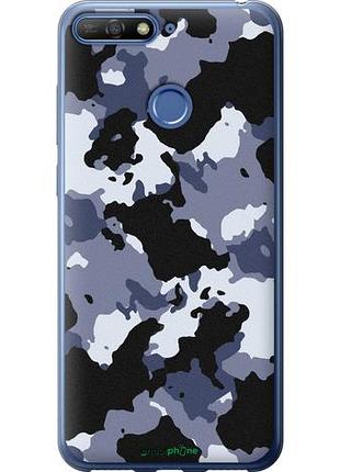 Чехол на huawei honor 7c камуфляж v4 "1182u-1411-10746"