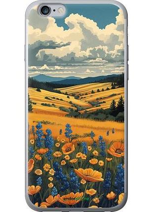Чехол на iphone 6s plus украинское поле "6082u-91-10746"