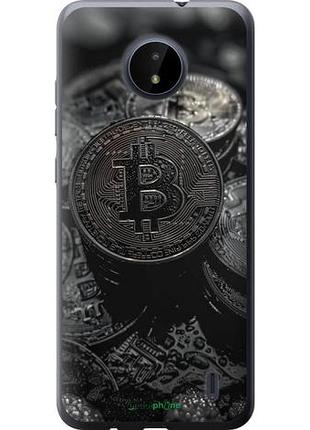 Чехол на nokia c20 black bitcoin "6090u-2510-10746"