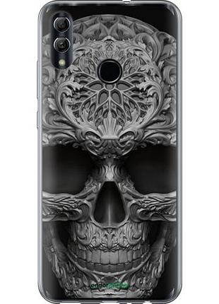 Чехол на huawei honor 10 lite skull-ornament "4101u-1618-10746"
