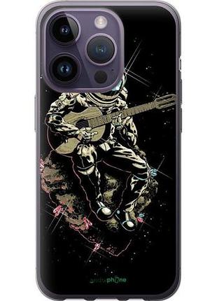 Чехол на iphone 14 pro космонавт с гиратой "4138u-2646-10746"