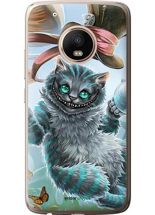 Чохол на motorola moto g5 plus чеширський кіт 2 "3993u-1038-10746"