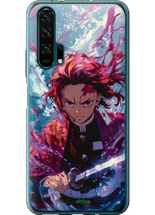 Чехол на huawei honor 20 pro танджиро камадо: клинок рассекающий демонов "6111u-1702-10746"