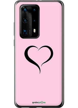 Чехол на huawei p40 pro plus сердце 1 "4730u-1917-10746"