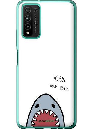 Чехол на huawei honor 10x lite акула "4870u-2198-10746"