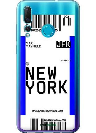 Чехол на huawei nova 4 new york "4861u-1632-10746"