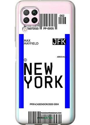 Чехол на huawei nova 6se new york "4861u-1823-10746"