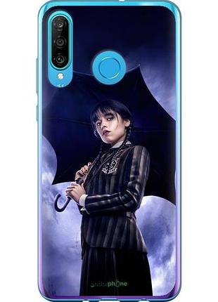 Чехол на huawei p30 lite wednesday v2 "5516u-1651-10746"