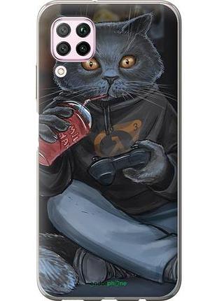 Чехол на huawei nova 6se gamer cat "4140u-1823-10746"