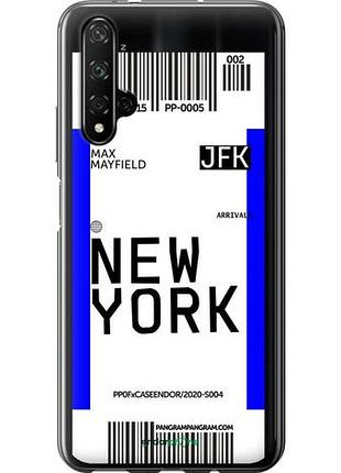 Чехол на huawei honor 20 new york "4861u-1697-10746"