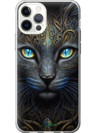 Чехол на iphone 12 pro кошка "5548u-2052-10746"