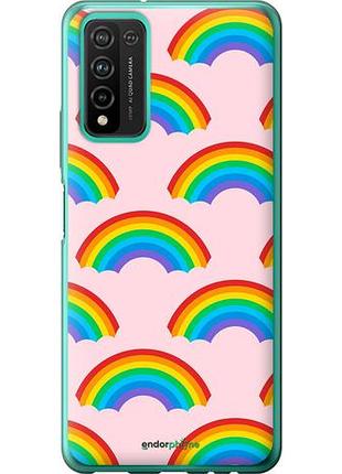Чехол на huawei honor 10x lite rainbows "4478u-2198-10746"
