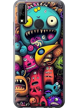 Чохол на huawei p smart 2020 cмішні монстри "5549u-2060-10746"