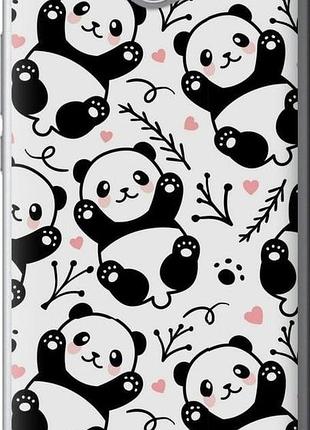 Чехол на huawei y7 2017 панды "4318u-1019-10746"