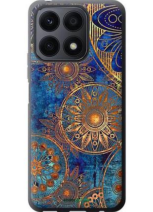 Чехол на huawei honor x8a золотой узор "678u-2963-10746"