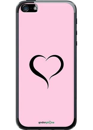 Чехол на iphone 5s сердце 1 "4730u-21-10746"