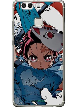 Чехол на huawei p9 plus танджиро камадо "5574u-300-10746"