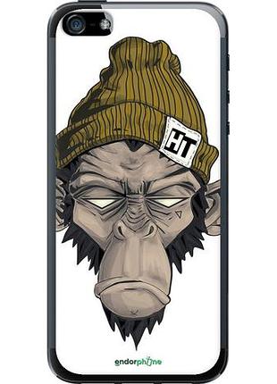 Чехол на iphone 5 обезьяна в шапке "4183u-18-10746"