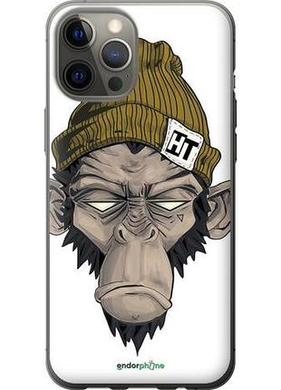 Чехол на iphone 12 pro max обезьяна в шапке "4183u-2054-10746"