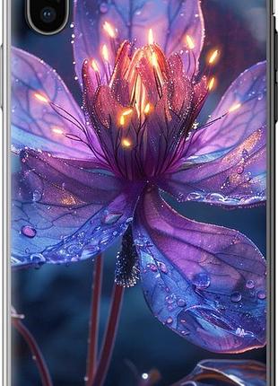 Чехол на iphone x магический цветок "6038u-1050-10746"