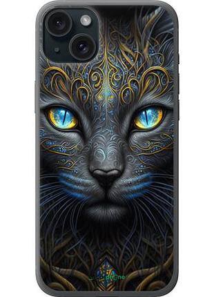 Чохол на iphone 15 plus кішка "5548u-3097-10746"